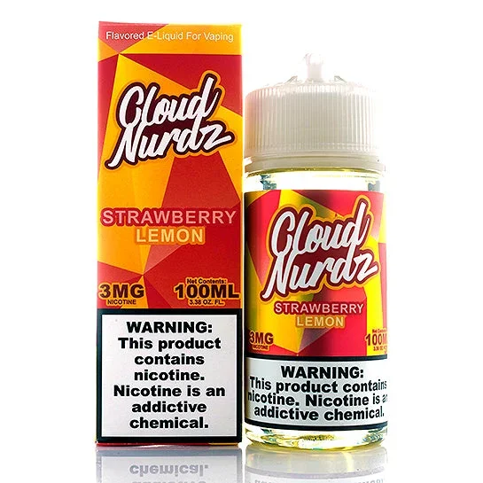 Strawberry Lemon – Cloud Nurdz E-Juice (100 ml)