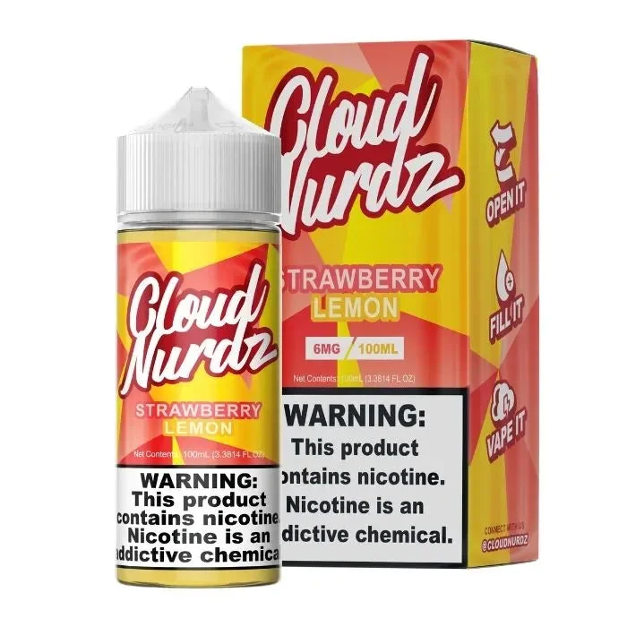 Strawberry Lemon E-Liquid by Cloud Nurdz