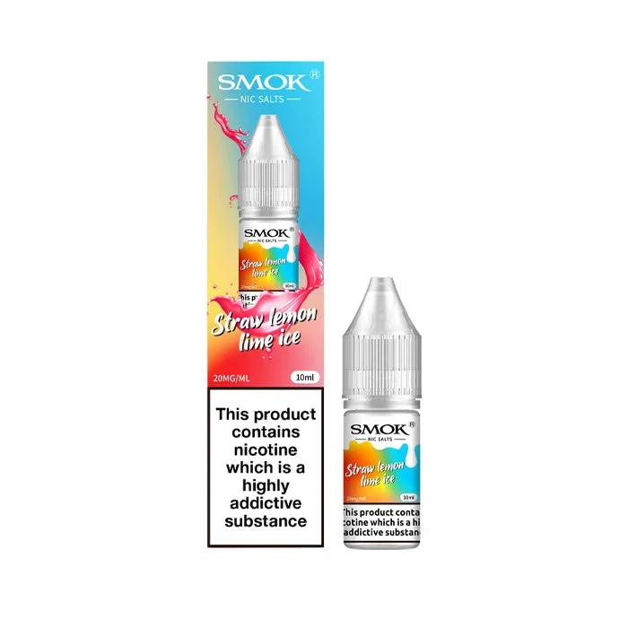 Strawberry Lemon Lime Ice 10ml Nic Salt E-Liquid by Smok