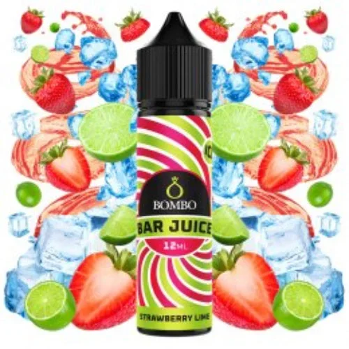 Strawberry Lime Ice 12ml (Longfill) (Bombo Bar Juice)