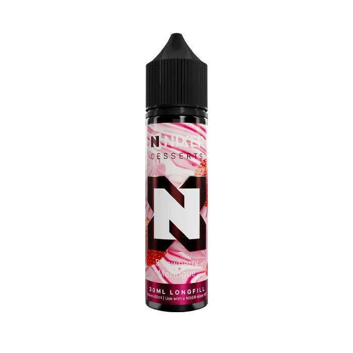 Strawberry Meringue 30ml Longfill Concentrate by Nixer