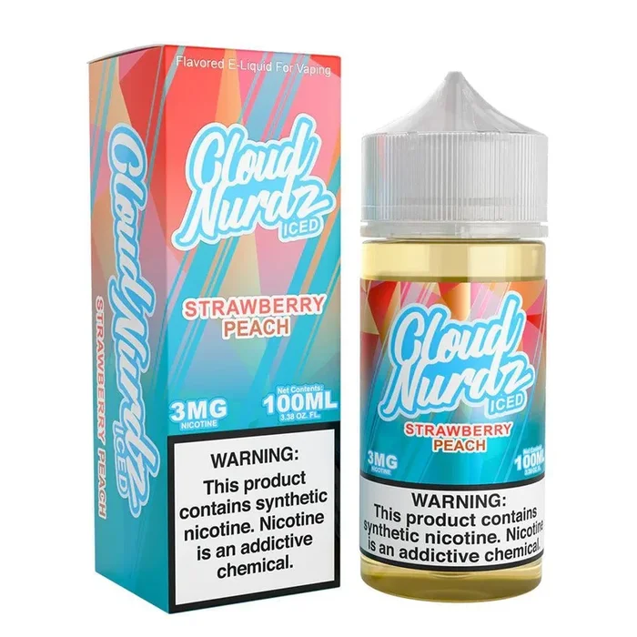 Strawberry Peach Ice – Cloud Nurdz TFN 100mL