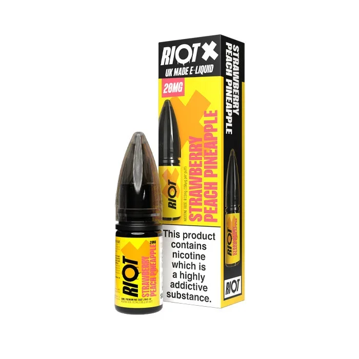 Strawberry Peach Pineapple Nic Salt by Riot X