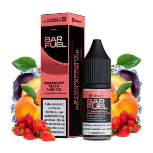 Strawberry Peach Plum Ice 10ml (Nicotine salts) (Bar Fuel by Hangsen)