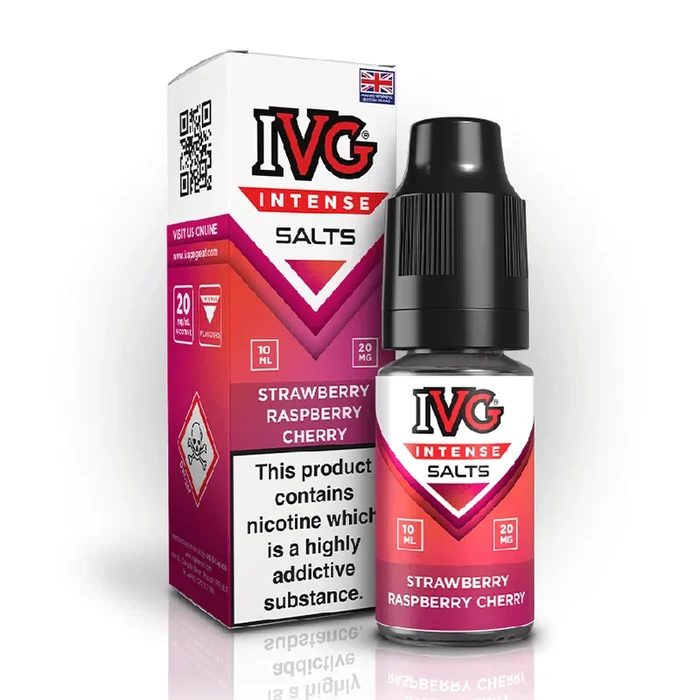 Strawberry Raspberry Cherry IVG Intense Salts E-Liquid
