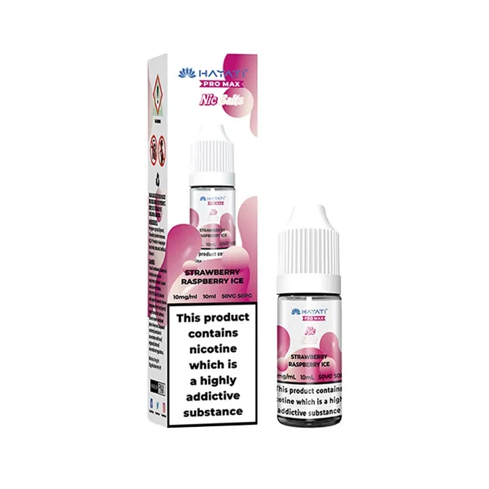 Strawberry Raspberry Ice Nic Salt E-Liquid by Hayati Pro Max