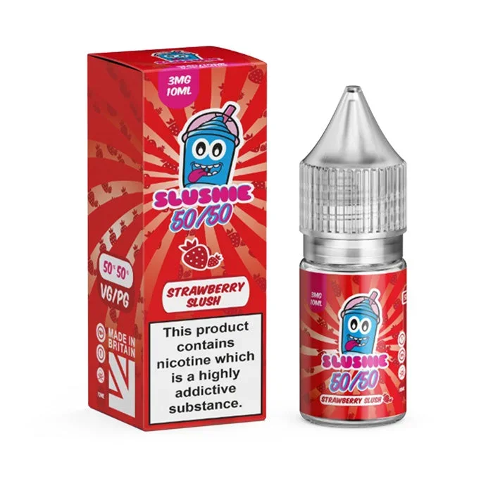 Strawberry Slush 10ml E-Liquid by Slushie 50/50