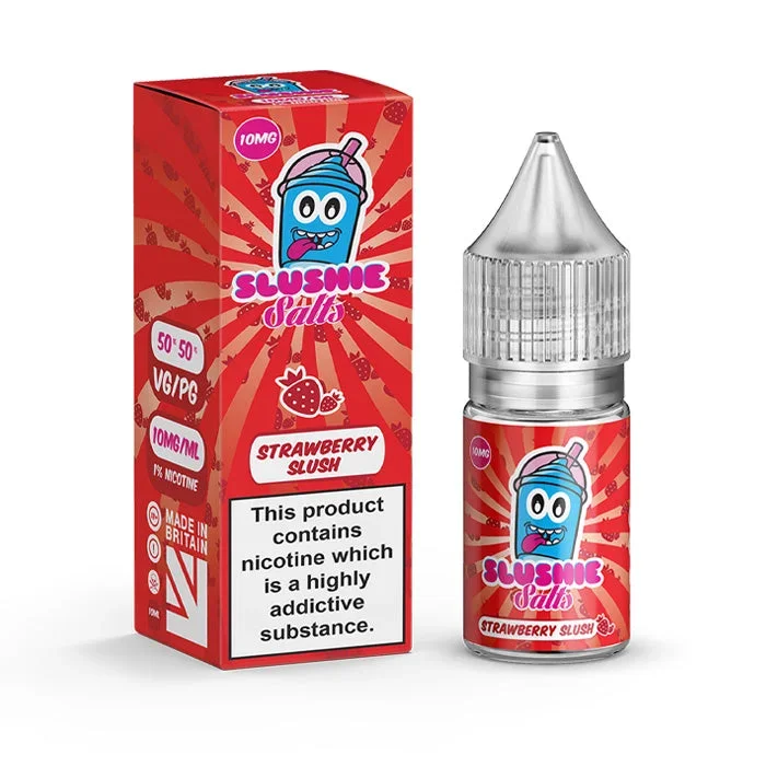 Strawberry Slush Nic Salt E-Liquid by Slushie Salts