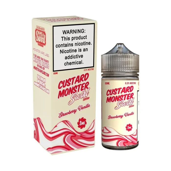 Strawberry Vanilla – Custard Monster 100mL