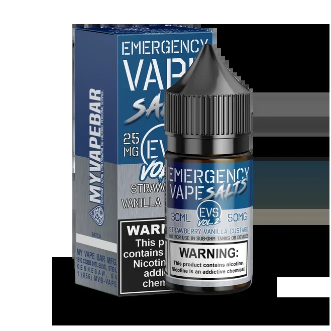 Strawberry Vanilla Custard – By EVS Salts