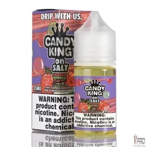 Strawberry Watermelon Bubblegum – Candy King On Salt 30mL