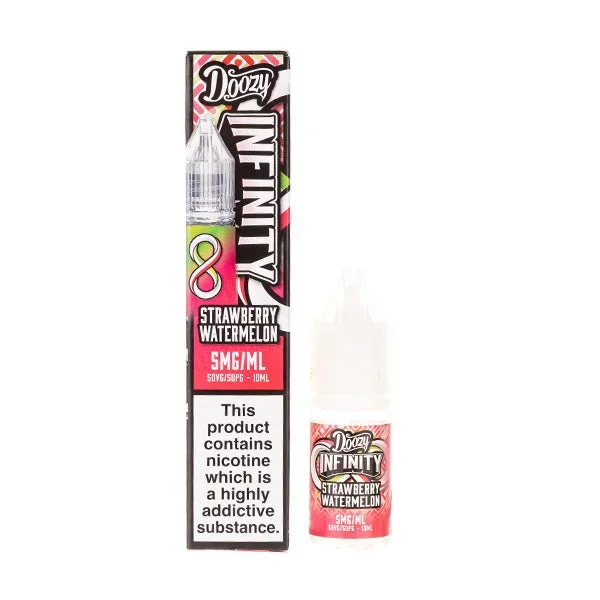 Strawberry Watermelon Nic Salt E-Liquid by Doozy Infinity Salts
