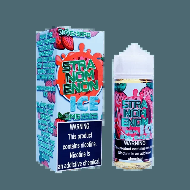 Strawnomenon ICE by Nomenon E-liquid (120ml)