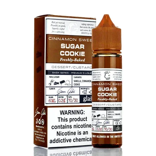 Sugar Cookie – Glas Basix E-Juice (60 ml)