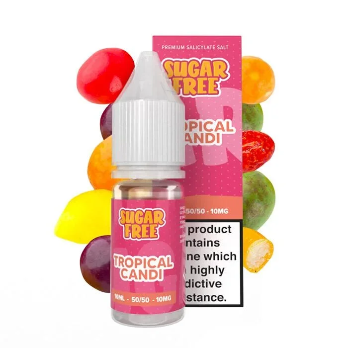 Sugar Free Tropical Candi – 10ml Nicotine Salt E-Liquid