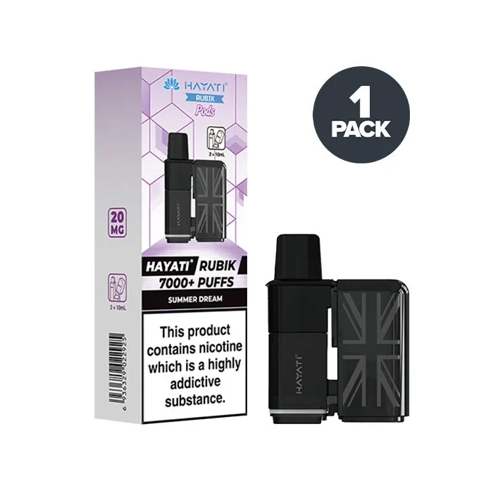 Summer Dream Hayati Rubik 7000 Prefilled Pods