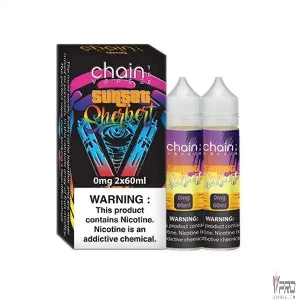 Sunset Sherbert – Chain Vapez E-Liquid 120mL