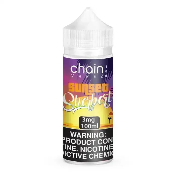 Sunset Sherbert E-Liquid by Chain Vapez