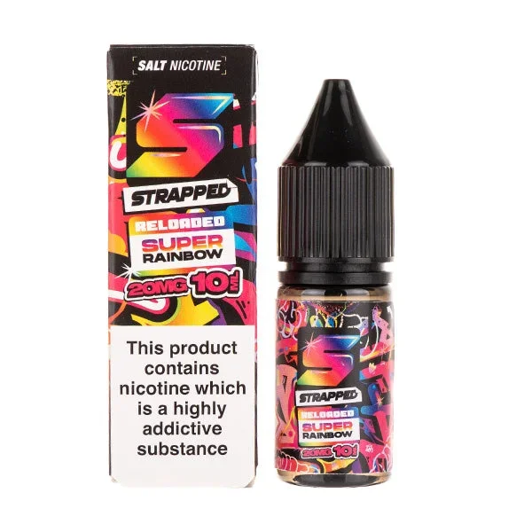 Super Rainbow Nic Salt E-Liquid by Strapped Reloaded