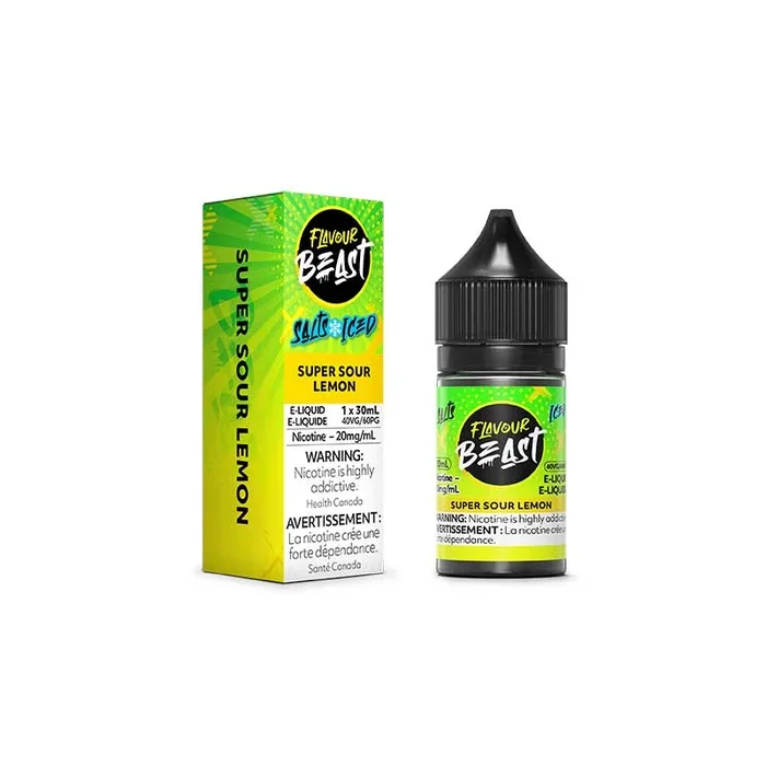 Super Sour Lemon Salt by Flavour Beast E-Liquid (ON)