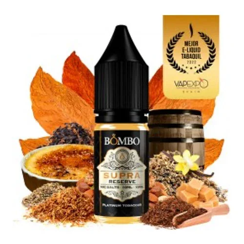 Supra Reserve – Platinum Tobaccos Nic Salts 10ml (Bombo)