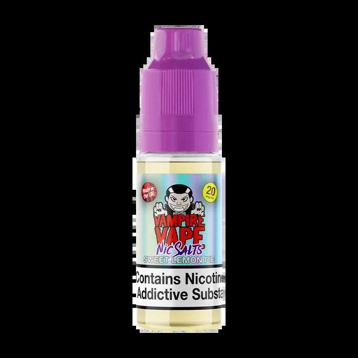 Sweet Lemon Pie Nic Salt by Vampire Vape 10ml – 10mg
