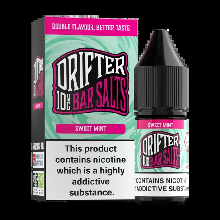 Sweet Mint Nic Salt by Drifter Bar Salts 10ml