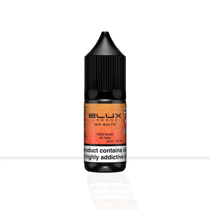 Tiger Blood Nic Salt E-Liquid Elux Legend