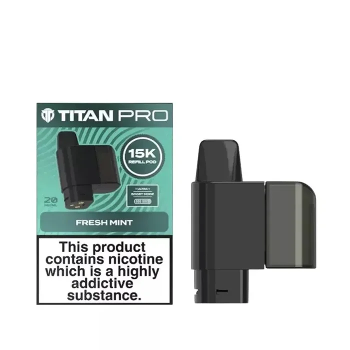 Titan Pro 15K Fresh Mint Refill Pods