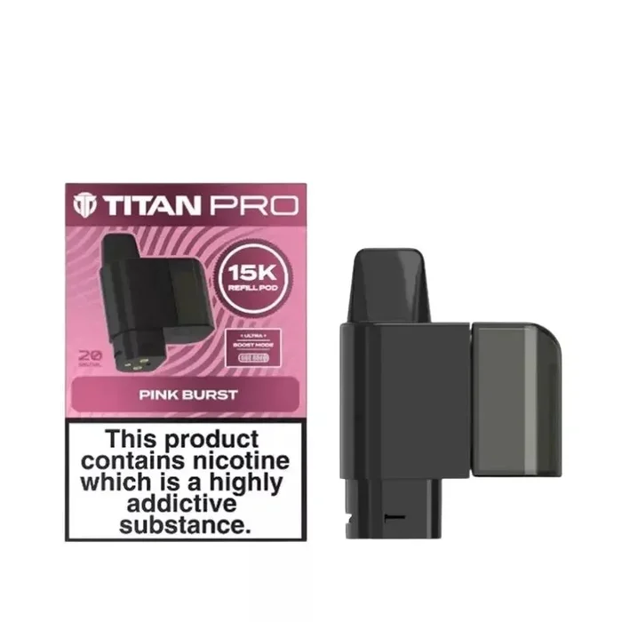 Titan Pro 15K Pink Burst Refill Pods