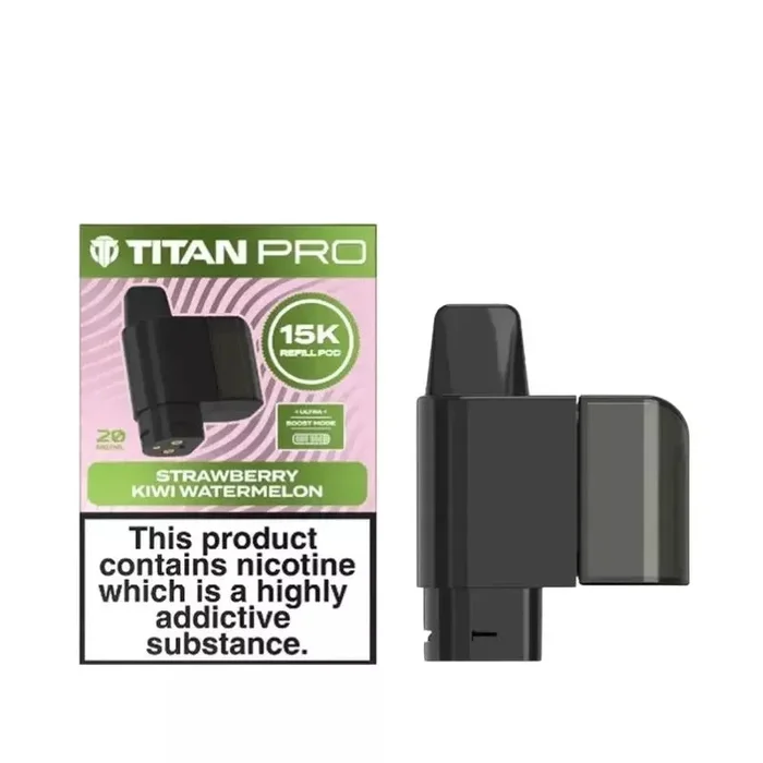 Titan Pro 15K Strawberry Kiwi Watermelon Refill Pods