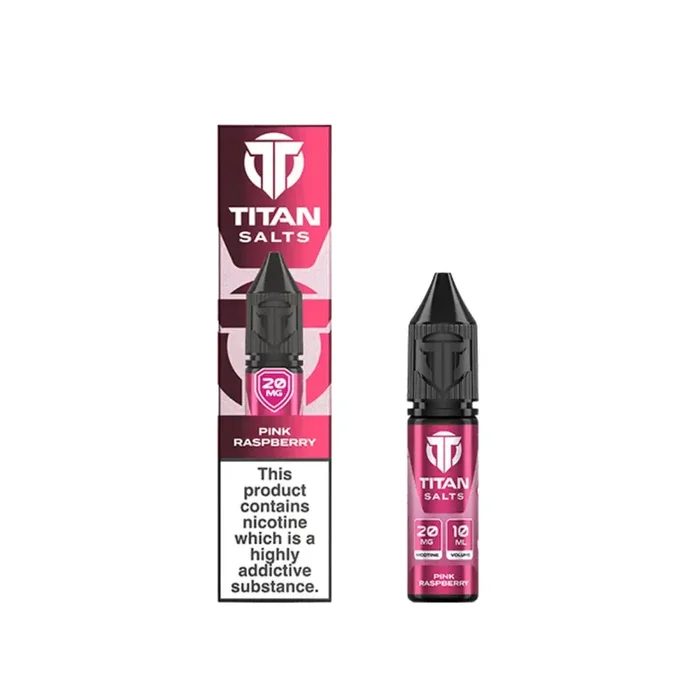 Titan Vape Pink Raspberry 10ml Nic Salt E-liquid
