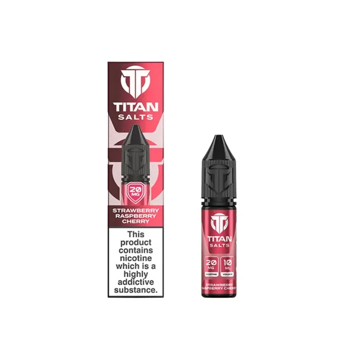 Titan Vape Strawberry Raspberry Cherry 10ml Nic Salt E-liquid