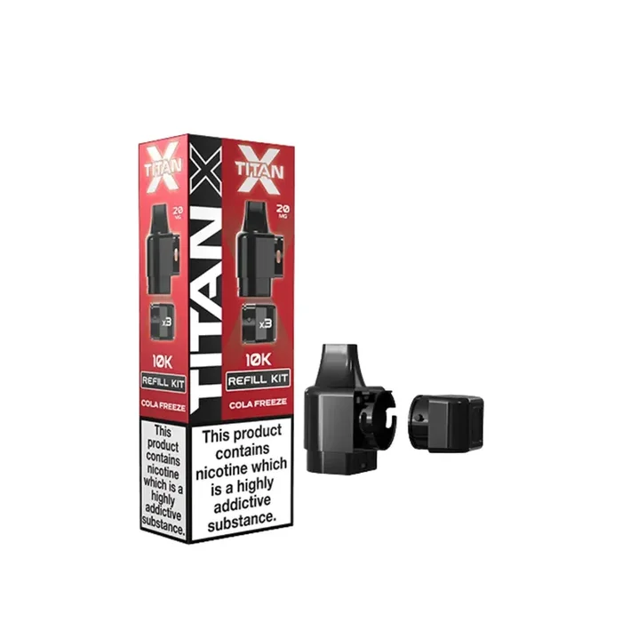 Titan X Cola Freeze Refill Pods