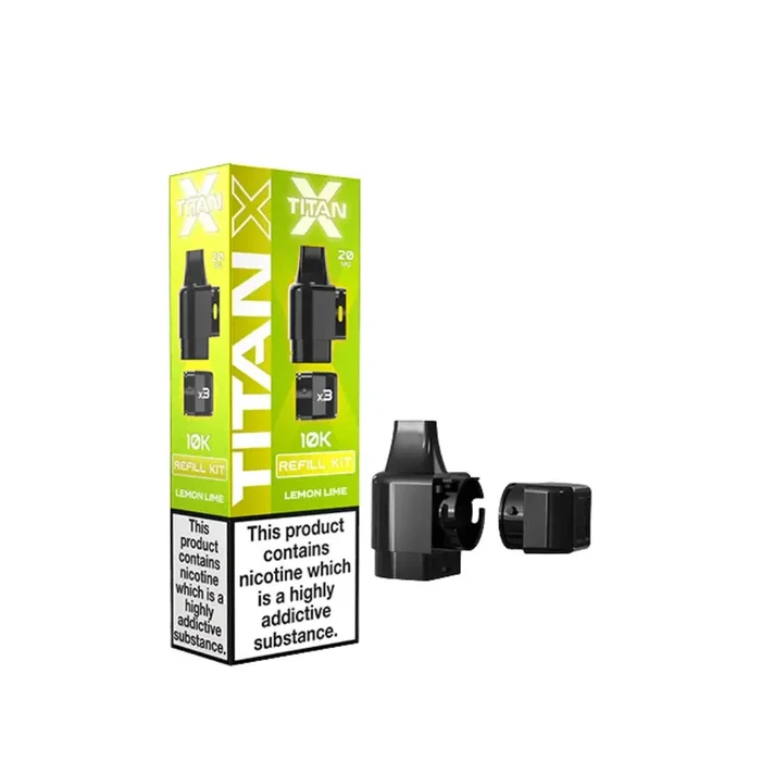 Titan X Lemon Lime Refill Pods