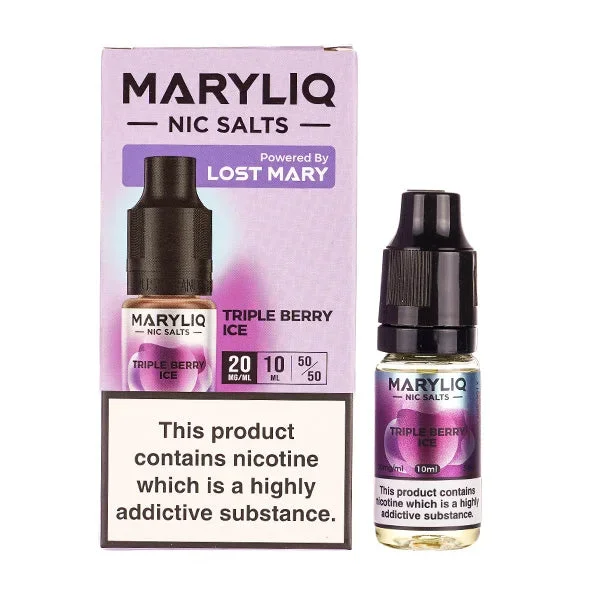 Triple Berry Ice Nic Salt E-Liquid by Maryliq