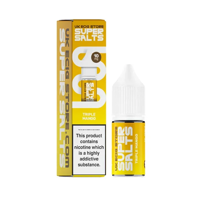 Triple Mango Nic Salt E-Liquid by Super Salts