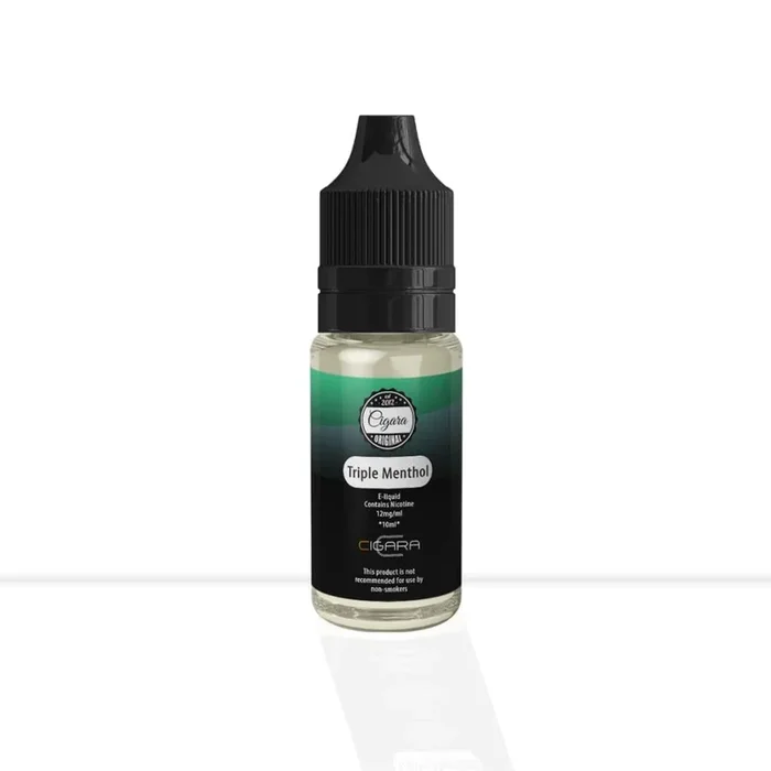 Triple Menthol 70/30 E-Liquid Cigara Original