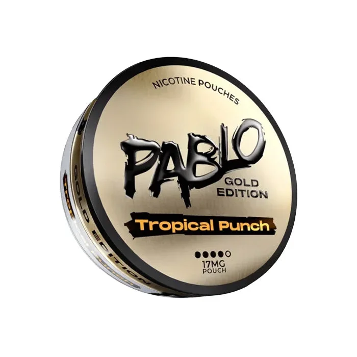 Tropical Punch Pablo Gold Edition Nicotine Pouches