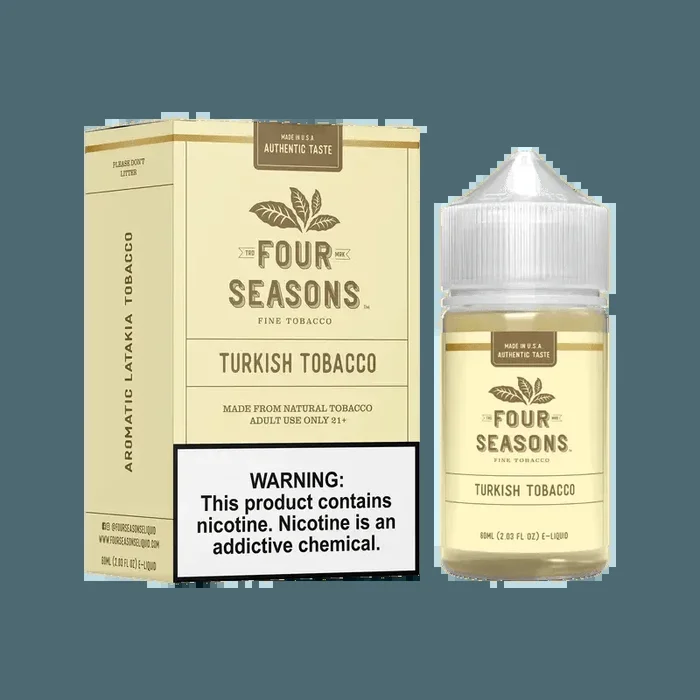 Turkish Tobacco – Four Seasons 60mL