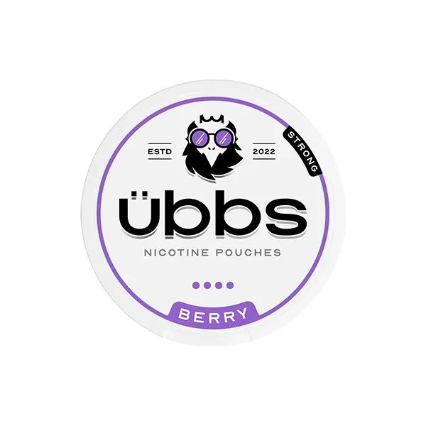 Übbs – Berry Strong Nicotine Pouches 11mg – 20 Pouches
