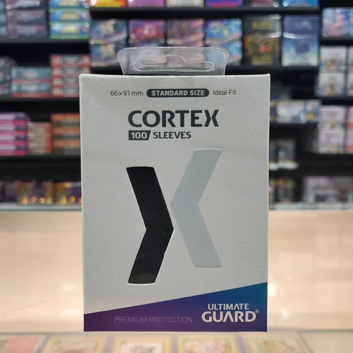 Ultimate Guard – Cortex Sleeves – Glossy Black 100 CT