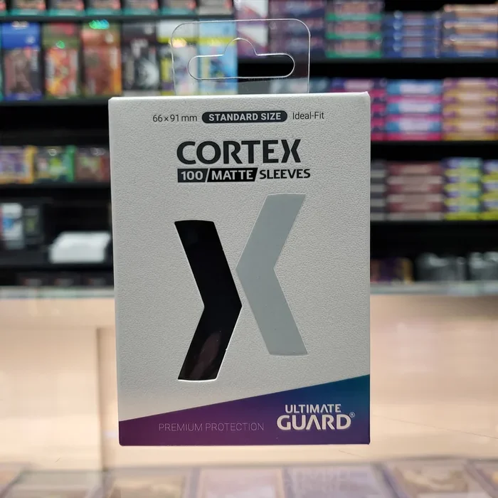 Ultimate Guard – Cortex Sleeves – Matte Black 100 CT
