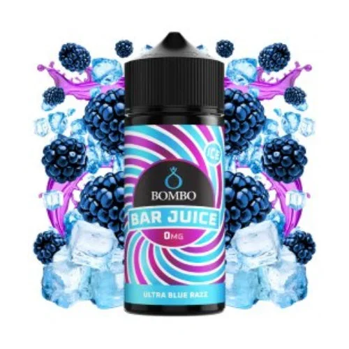 Ultra Blue Razz Ice 100ml (Bar Juice by Bombo)