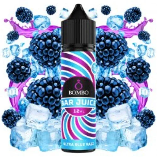 Ultra Blue Razz Ice 12ml (Longfill) (Bombo Bar Juice)