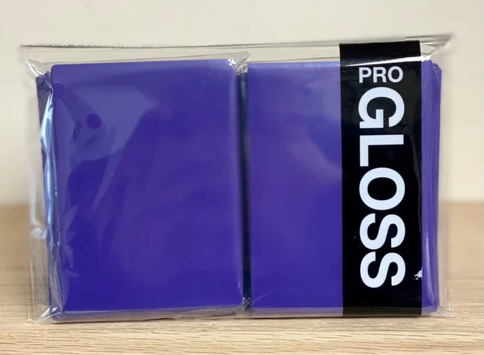 Ultra-PRO Eclipse: Deck Protector Sleeves – Royal Purple Gloss