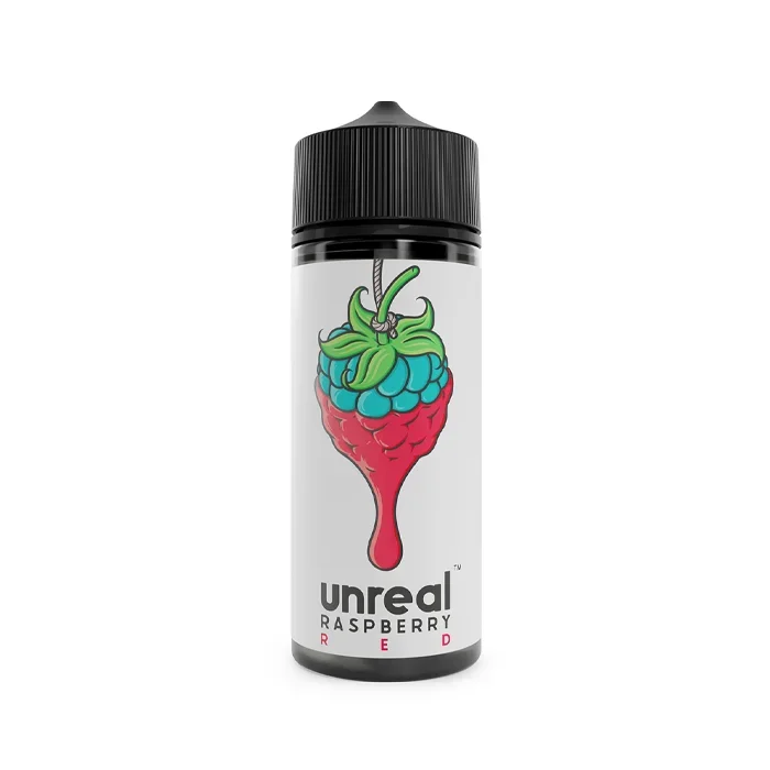 Unreal Raspberry Red 100ml Shortfill E-Liquid