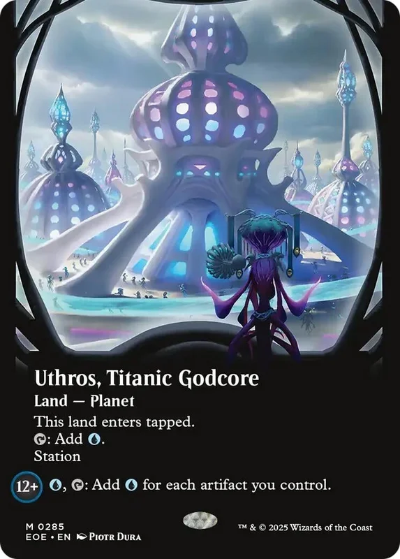 Uthros, Titanic Godcore (Borderless) (285) (EOE)