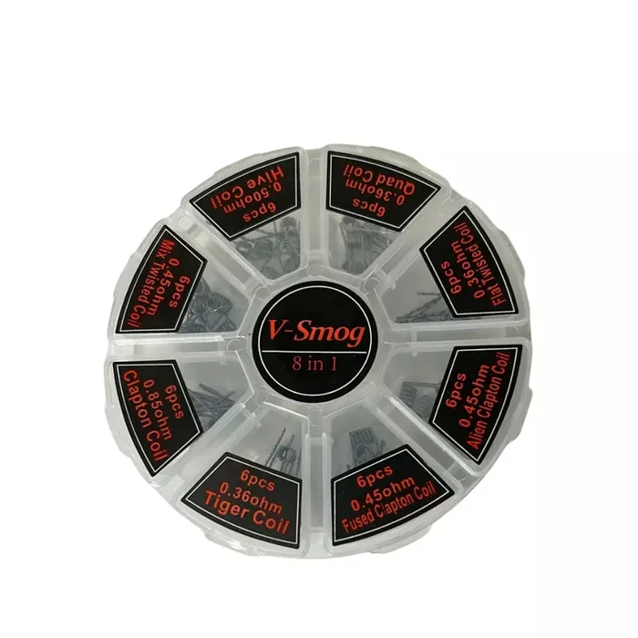 V-Smog 8-in-1 Premade Coil Pack