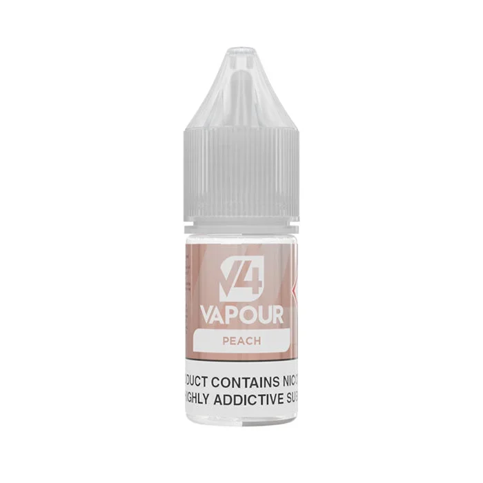 V4 Vapour Peach 10ml E-Liquid